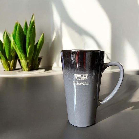 Cadillac Ombré Cement Gray 16 Ounce Tall Coffee Mug - Picture 7 of 16
